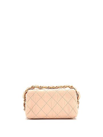 Chanel Chanel CC Links Hobo Quilted Crumpled Lambskin Small  (view 2)