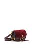 Chloé 100% Leather Red Chloe Kurtis Shoulder Bag Leather and Suede Mini  One size - photo 3