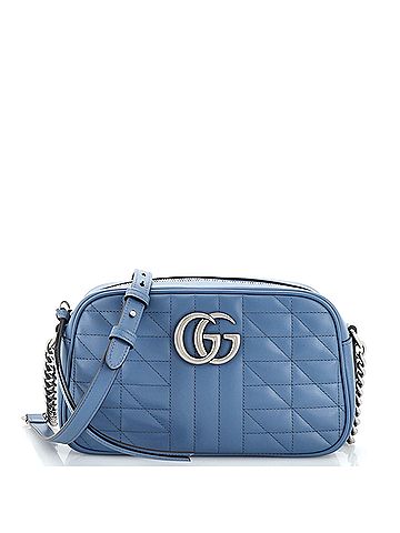 Gucci Gucci GG Marmont Shoulder Bag Mixed Matelasse Leather Small  (view 1)