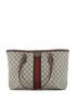 Gucci 100% Coatead Canvas Brown Gucci Ophidia Shopping Tote GG Coated Canvas Medium  One size - photo 4