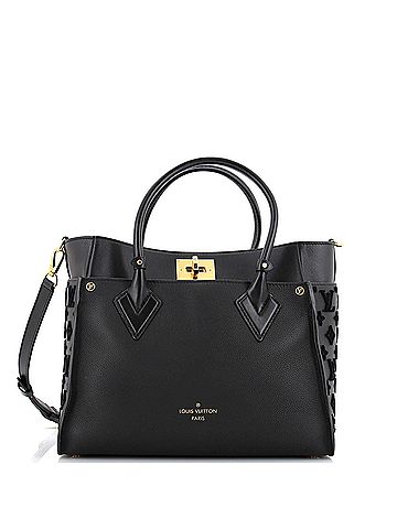 Louis Vuitton Louis Vuitton On My Side Tote Monogram Tuffetage Leather  (view 1)