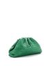 Bottega Veneta 100% Leather Green Bottega Veneta The Pouch Intrecciato Nappa  One size - photo 3