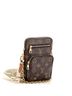 Louis Vuitton 100% Coatead Canvas Brown Louis Vuitton Utility Phone Sleeve Bag Monogram Canvas  One size - photo 3