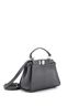 Fendi 100% Leather Gray Fendi Selleria Peekaboo Bag Leather Mini  One size - photo 3