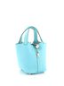 Hermès 100% Leather Blue Hermes Picotin Lock Bag Clemence PM  One size - photo 3