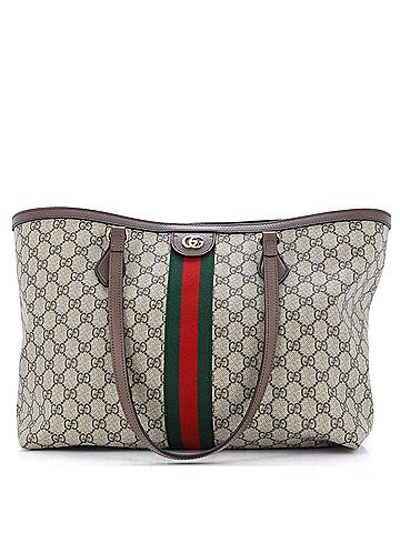 Gucci Gucci Ophidia Shopping Tote GG Coated Canvas Medium  (view 1)