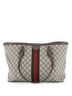 Gucci 100% Coatead Canvas Brown Gucci Ophidia Shopping Tote GG Coated Canvas Medium  One size - photo 4