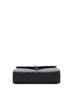 Saint Laurent 100% Leather Black Saint Laurent Classic Monogram Envelope Satchel Mixed Matelasse Leather Medium  One size - photo 2