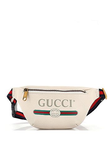 Gucci Gucci Logo Belt Bag Printed Leather Small  (view 1)