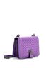 Bottega Veneta 100% Leather Purple Bottega Veneta Runway Accordion Shoulder Bag Intrecciato Nappa Small  One size - photo 3