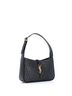 Saint Laurent 100% Leather Black Saint Laurent Le 5 a 7 Hobo Crocodile Embossed Leather Small  One size - photo 3