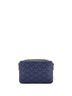 Versace 100% Coatead Canvas Blue Versace Zip Around Messenger Bag (Outlet) La Greca Signature Coated Canvas Small  One size - photo 4