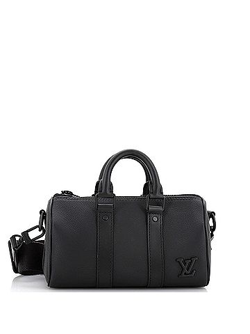 Louis Vuitton Louis Vuitton Keepall Bandouliere Bag Limited Edition Aerogram Leather XS  (view 1)