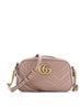 Gucci 100% Leather Tan Gucci GG Marmont Shoulder Bag Matelasse Leather Small  One size - photo 1