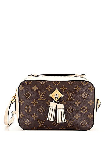 Louis Vuitton Louis Vuitton Saintonge Handbag Monogram Canvas with Leather  (view 1)