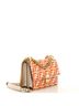 Fendi 100% Leather Orange Fendi Kan U Shoulder Bag Zucca Embossed Leather Small  One size - photo 3