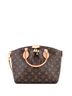 Louis Vuitton 100% Coatead Canvas Brown Louis Vuitton Boetie Zipped Tote Monogram Canvas PM  One size - photo 1