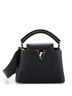 Louis Vuitton 100% Leather Black Louis Vuitton Capucines Bag Leather Mini  One size - photo 1