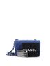 Chanel 100% Leather Blue Chanel Classic Single Flap Bag Quilted Caviar Mini  One size - photo 3