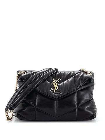 Saint Laurent Saint Laurent Loulou Puffer Shoulder Bag Quilted Leather Small  (view 1)