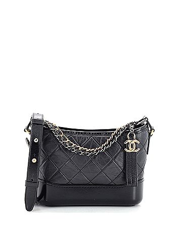 Chanel Chanel Gabrielle Hobo Quilted Aged Calfskin Small  (view 1)