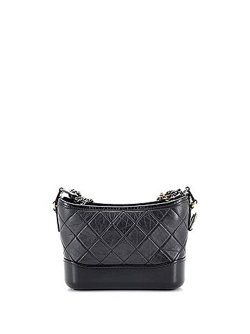 Chanel Chanel Gabrielle Hobo Quilted Aged Calfskin Small  (view 2)