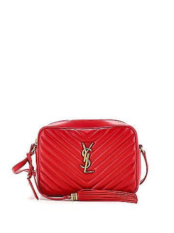 Saint Laurent Saint Laurent Lou Camera Bag Matelasse Chevron Leather Small  (view 1)