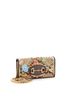 Gucci 100% Canvas Brown Gucci Horsebit 1955 Chain Wallet Embroidered Jumbo GG Canvas  One size - photo 3