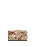 Gucci 100% Canvas Brown Gucci Horsebit 1955 Chain Wallet Embroidered Jumbo GG Canvas  One size - photo 4