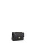 Chanel 100% Leather Black Chanel Classic Double Flap Bag Quilted Caviar Small  One size - photo 3