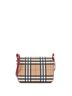 Burberry 100% Coatead Canvas Brown Burberry Hampshire Shoulder Bag Vintage Check Coated Canvas Small  One size - photo 4