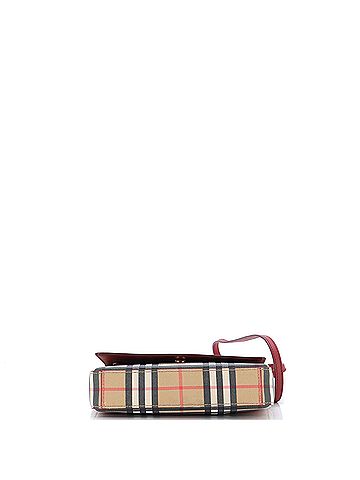 Burberry Burberry Hampshire Shoulder Bag Vintage Check Coated Canvas Small  (view 2)