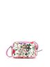 Gucci 100% Canvas Pink Gucci Shoulder Bag Flora Canvas Small  One size - photo 4