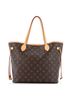 Louis Vuitton 100% Coatead Canvas Brown Louis Vuitton Neverfull NM Tote Monogram Canvas MM  One size - photo 1