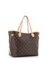 Louis Vuitton 100% Coatead Canvas Brown Louis Vuitton Neverfull NM Tote Monogram Canvas MM  One size - photo 4