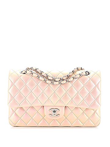 Chanel Chanel Classic Double Flap Bag Quilted Iridescent Lambskin Medium  (view 1)