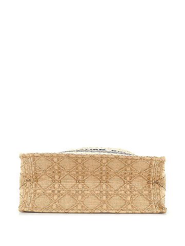 Christian Dior Christian Dior Book Tote Cannage Embroidered Raffia Medium  (view 2)