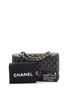 Chanel 100% Leather Black Chanel Classic Double Flap Bag Quilted Caviar Medium  One size - photo 3