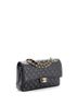 Chanel 100% Leather Black Chanel Classic Double Flap Bag Quilted Caviar Medium  One size - photo 4