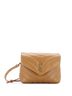 Saint Laurent 100% Leather Brown Saint Laurent Loulou Shoulder Bag Matelasse Chevron Leather Toy  One size - photo 1