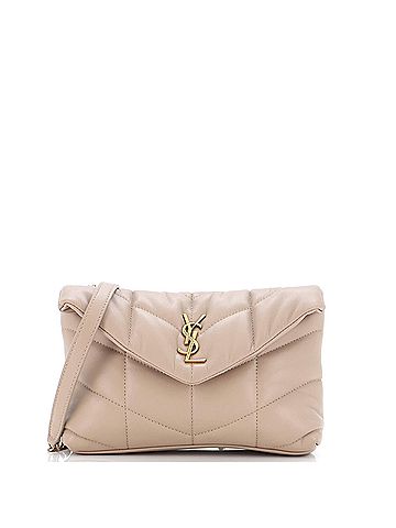 Saint Laurent Saint Laurent Loulou Puffer Shoulder Bag Quilted Leather Mini  (view 1)