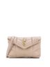 Saint Laurent 100% Leather Tan Saint Laurent Loulou Puffer Shoulder Bag Quilted Leather Mini  One size - photo 1