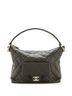 Chanel 100% Leather Green Chanel CC Front Pocket Hobo Quilted Lambskin Large  One size - photo 1