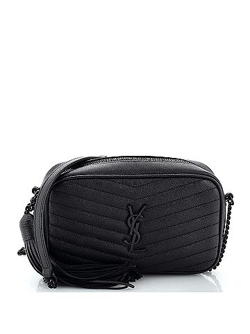 Saint Laurent Saint Laurent Lou Camera Bag Matelasse Chevron Leather Mini  (view 1)