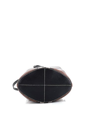 Burberry Burberry TB Drawstring Bucket Bag Check E-Canvas Small  (view 2)