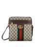 Gucci 100% Coatead Canvas Brown Gucci Ophidia Messenger Bag GG Coated Canvas Small  One size - photo 1