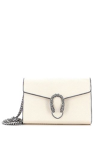 Gucci Gucci Dionysus Chain Wallet Leather with Embellished Detail Small  (view 1)