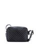 Saint Laurent 100% Leather Black Saint Laurent Lou Camera Bag Matelasse Chevron Leather Small  One size - photo 4