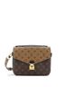 Louis Vuitton 100% Coatead Canvas Brown Louis Vuitton Pochette Metis Reverse Monogram Canvas  One size - photo 1