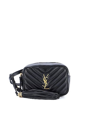 Saint Laurent Saint Laurent Lou Belt Bag Matelasse Chevron Leather  (view 1)